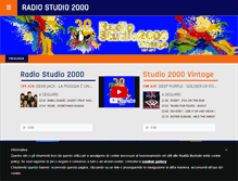 Tablet Screenshot of musicline.radiostudio2000.it